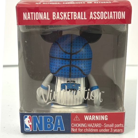 Disney Other - Disney Vinylmation NBA Orlando Magic Mickey Mouse 3 Inch Vinyl Figure Official